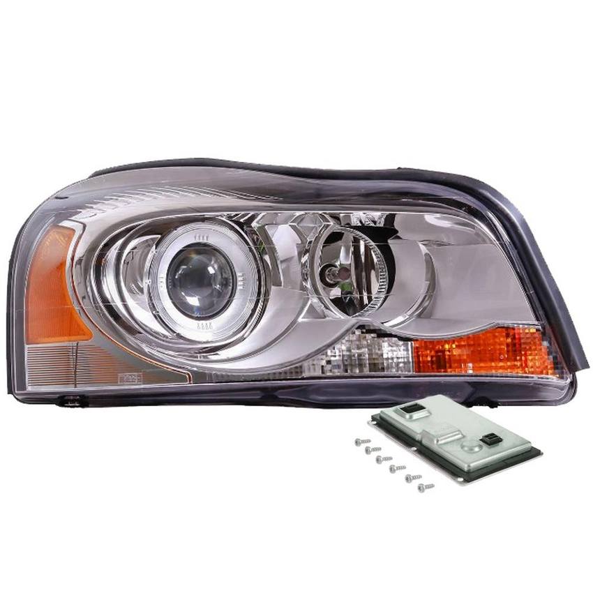 Audi VW Headlight Assembly Kit Front Passenger Side (Xenon) (with